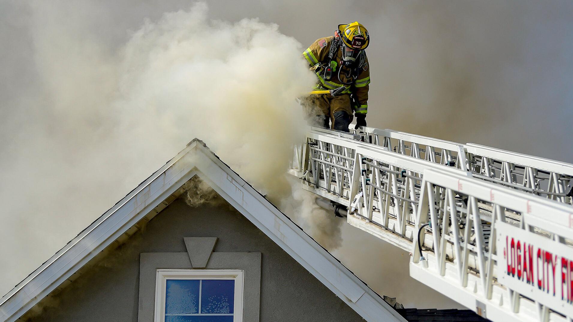 Fire severely damages home in Cliffside